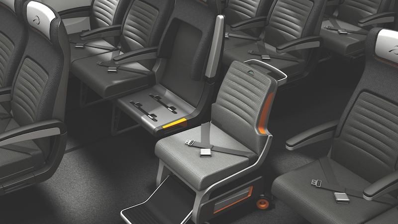 Disabled passengers: cabins, aircraft