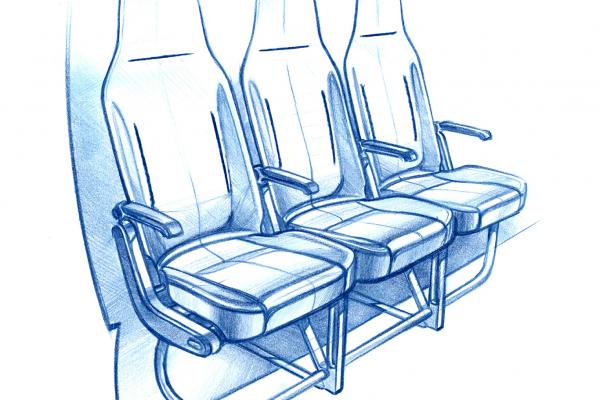 Aircraft seat: Pitch Aircraft Seating