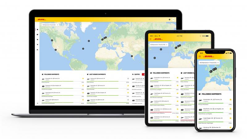 DHL: online freight forwarding platform