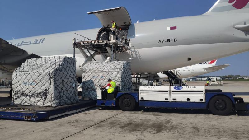 WFS and Qatar Airways Cargo partner: PPE equipment coronavirus