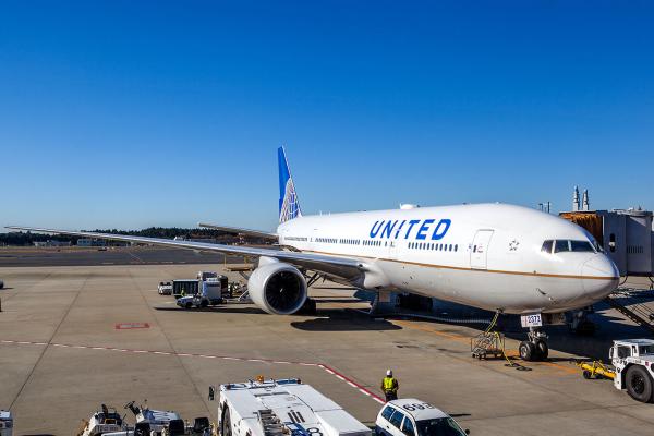 United: cargo in cabin flight