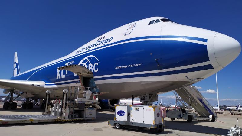 Worldwide Flight Services - Airbidge Cargo 747F Madrid