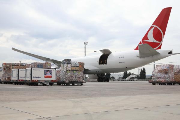 Turkish Cargo transport candidate Covid-19 vaccine