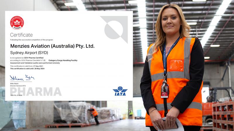 General manager cargo Kayla Moa