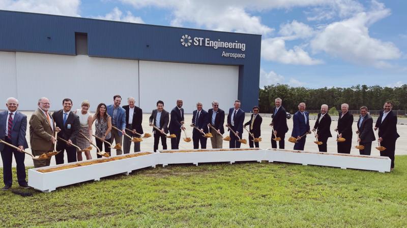 ST Engineering groundbreaking Pensacola