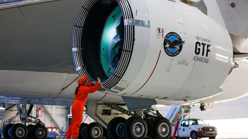 Pratt & Whitney GTF Advantage engine
