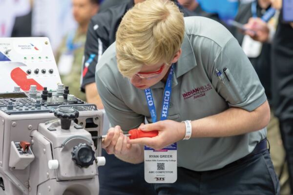 The importance of knowledge on the job is perhaps best demonstrated by the teams competing in the school division