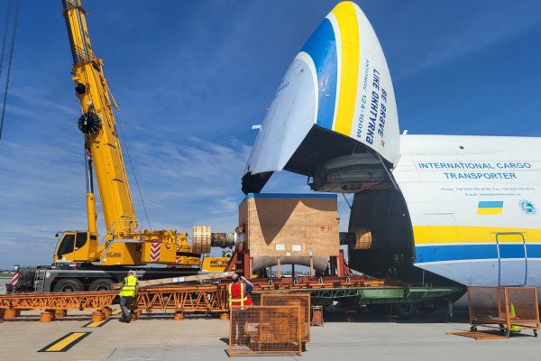 ANTONOV AIRLINES PERFORMED URGENT TRANSPORTATION OF ROTOR FOR POWER PLANT FROM USA TO JAPAN