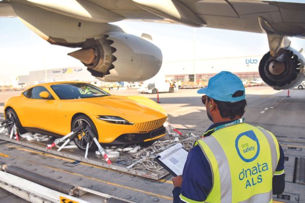 dnata cargo vehicle loading