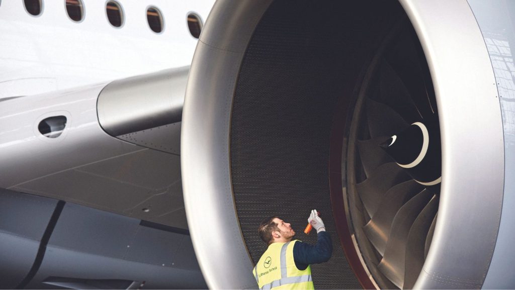 PFIs check all manner of components including engines