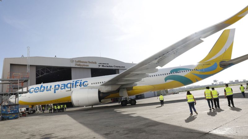 Cebu Pacific is Lufthansa Technik's A330neo inaugural base maintenance customer