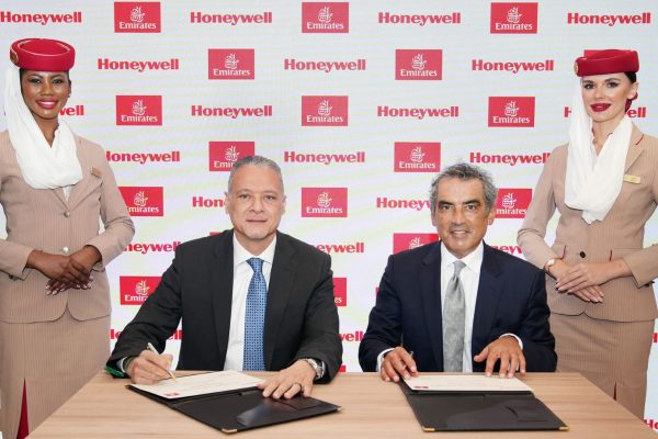 Emirates has selected Honeywell to provide wheels and carbon brakes for its fleet of 116 Airbus A380 aircraft.