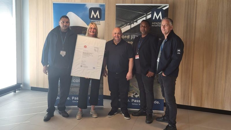 Menzies Aviation awarded IATA’s CEIV Pharma accreditation