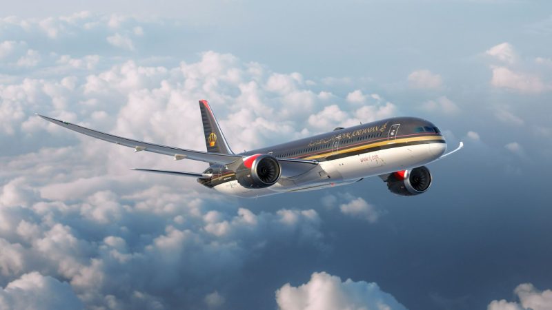 Royal Jordanian grows its long-haul fleet with order for Boeing 787-9 Dreamliners