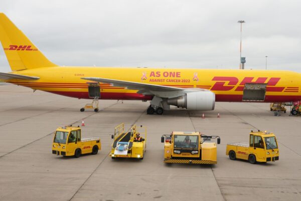 DHL Express UK has announced a £16 million investment in electric ground service vehicles and infrastructure at East Midlands Airport, UK.