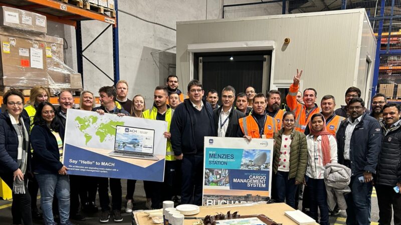 Menzies Aviation has launched its new Menzies Aviation Cargo Handling (MACH) cargo management system.