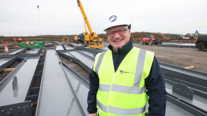 Aircraft painting firm Airbourne Colours is investing £6.5 million in building a brand-new hangar at Teesside International Airport.