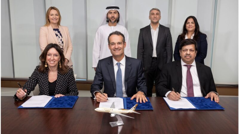 Etihad Cargo, Abu Dhabi Airports, and Abu Dhabi Food Hub - KEZAD, have signed a tri-party agreement to jointly establish a fully compliant and transparent origin-to-destination perishable air corridor known as the ‘Fresh Corridor 2.0’.