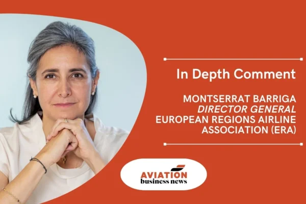 Montserrat Barriga, director general of the European Regions Airline Association (ERA)