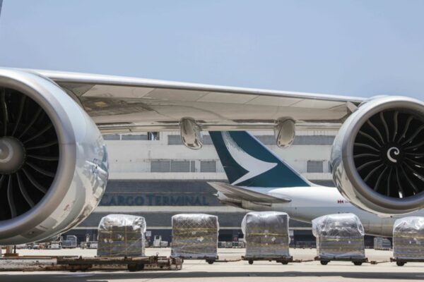Cathay Cargo Terminal adopts 50% recycled plastic cover sheets