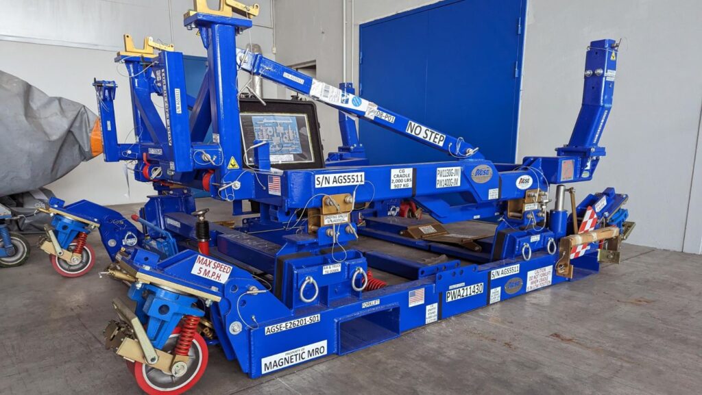 EngineStands24, a member of the Magnetic Group, has announced the launch of its PW1100 engine stands.