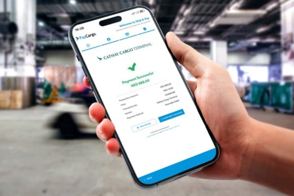 Cathay Cargo Terminal has selected PayCargo's ePayment solution to provide a streamlined and seamless payment process for cargo collection.