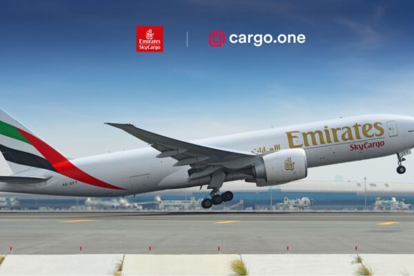 Emirates has announced that its cargo service - SkyCargo - is now live on digital air freight marketplace, cargo.one.