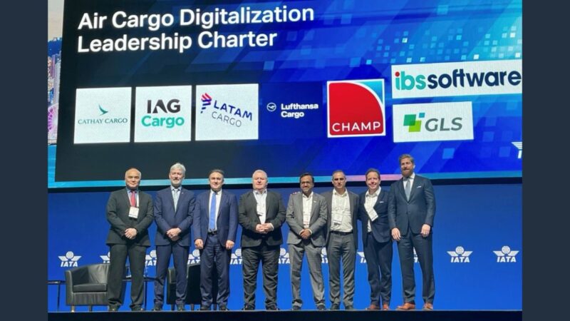 The International Air Transport Association (IATA) announced the launch of the IATA Digitalization Leadership Charter at the IATA World Cargo Symposium in Hong Kong.