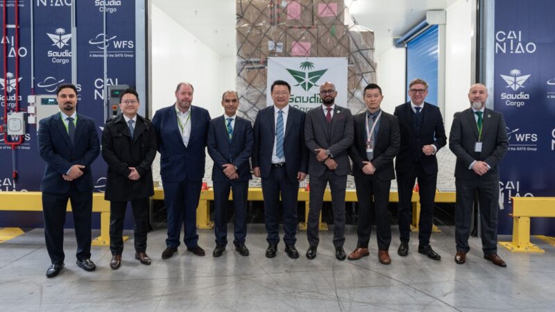 Saudia Cargo, Worldwide Flight Services (WFS), and Cainiao Group have officially launched their strategic partnership aimed at creating a business model for future e-commerce logistics gateways at global airports.