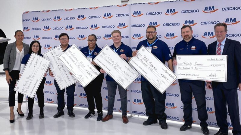 American Airlines awards scholarships to the next generation of aviation maintenance professionals