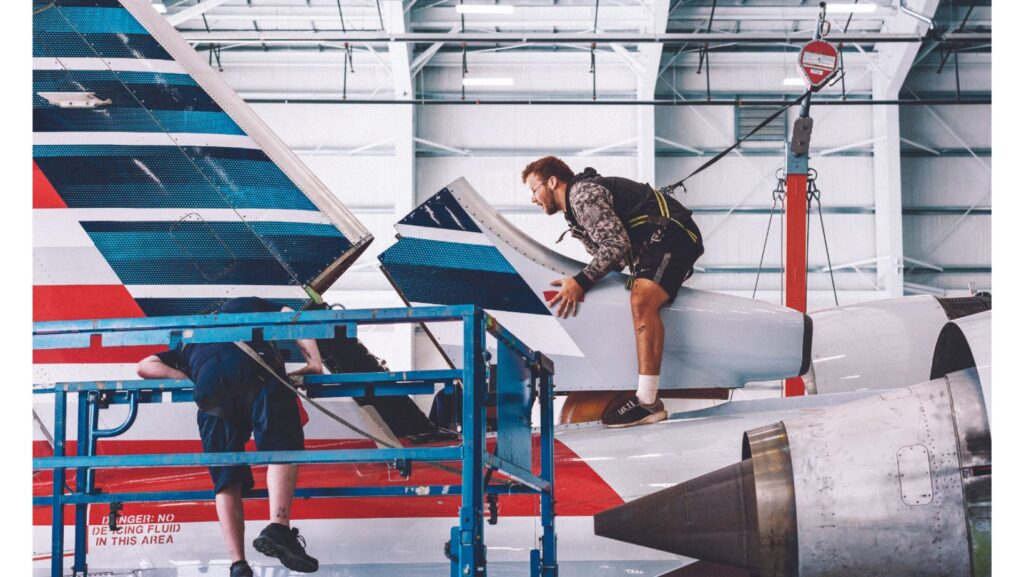 The job of an AMT requires strictadherence to safety regulations