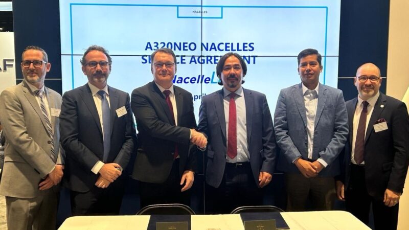 Safran Nacelles and Sky Airline have announced a multi-year service agreement for the airline’s Airbus A320neo family fleet, powered by the CFM International1 LEAP-1A turbofan engines.
