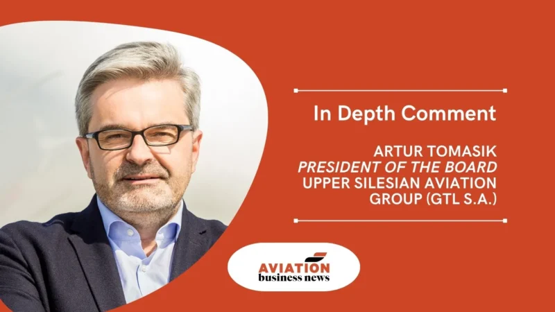 Artur Tomasik, president of the board of the Upper Silesian Aviation Group (GTL S.A.)