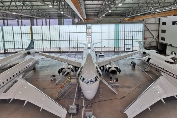 EASA Part-145 approved organisation Nomad Technics has completed a C-check on a Head of State Airbus ACJ320 aircraft.