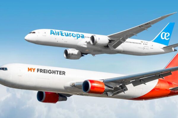 My Freighter Airlines and Air Europa have announced an interline partnership that allows both carriers to access each other’s cargo networks via North America, South America, the EU, and Central Asia.
