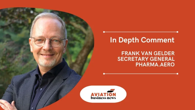 Frank Van Gelder, secretary general of Pharma.Aero