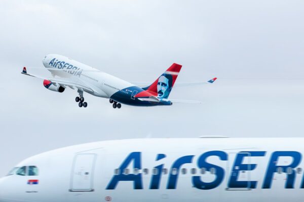 Air Serbia A330 aircraft