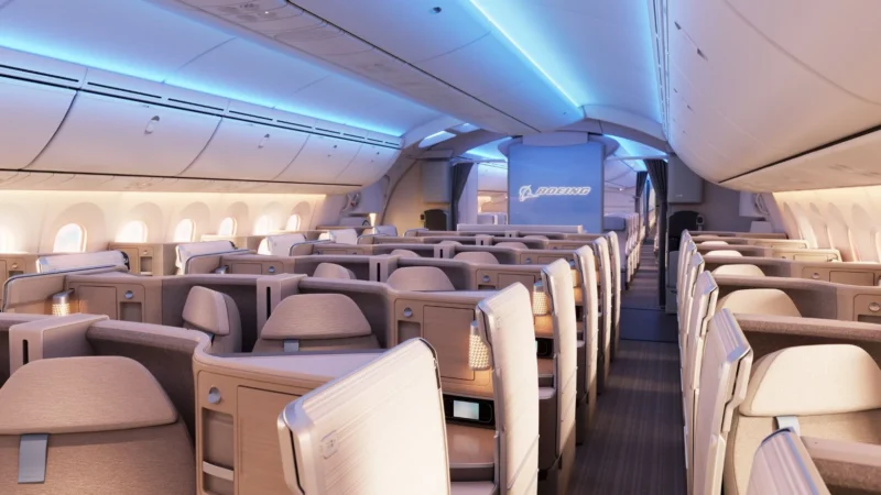 Lufthansa Technik and Boeing sign license agreement for 787 Dreamliner cabin modifications
