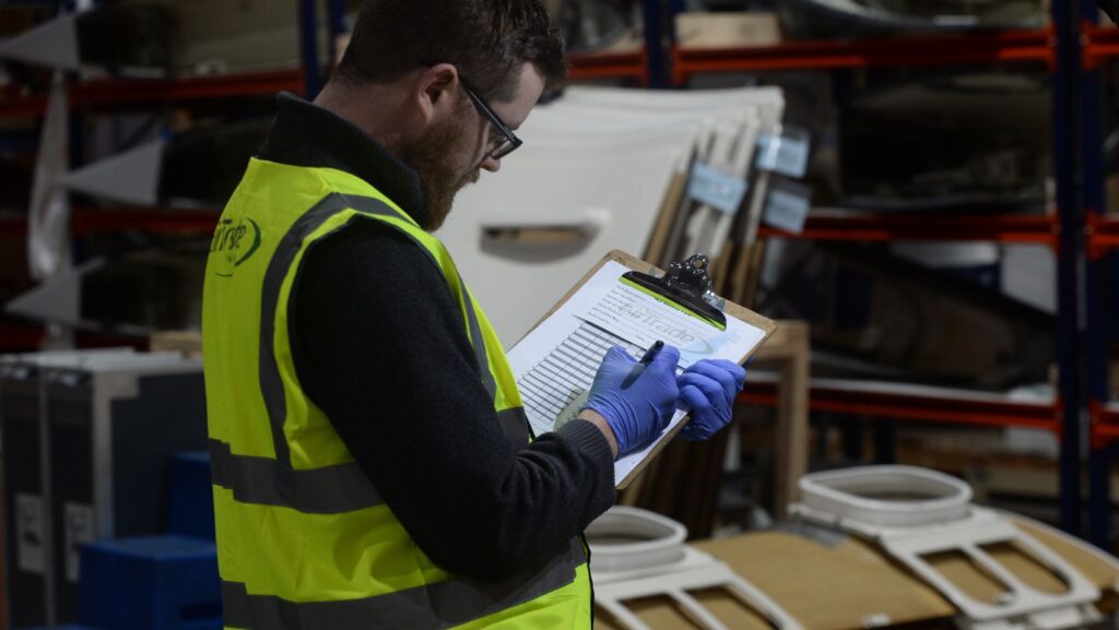 EirTrade Aviation buyers utilise daily transaction reports to closely monitor stock levels