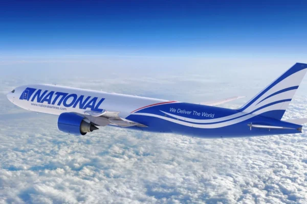 National Airlines has committed to place an order with Boeing for its first four 777 Freighters