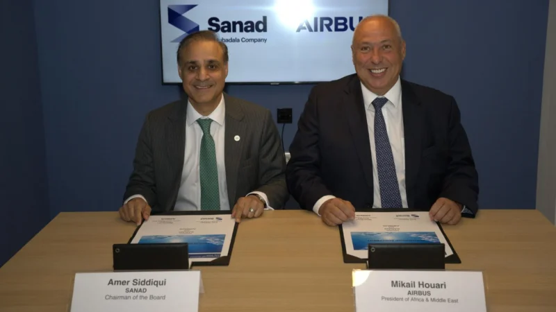 Aerospace engineering and leasing solutions provider Sanad has signed an engine MRO partnership with Airbus.