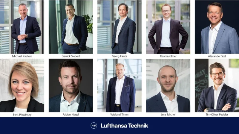Lufthansa Technik has announced a series of key management changes, with the new appointments coming from within the company.