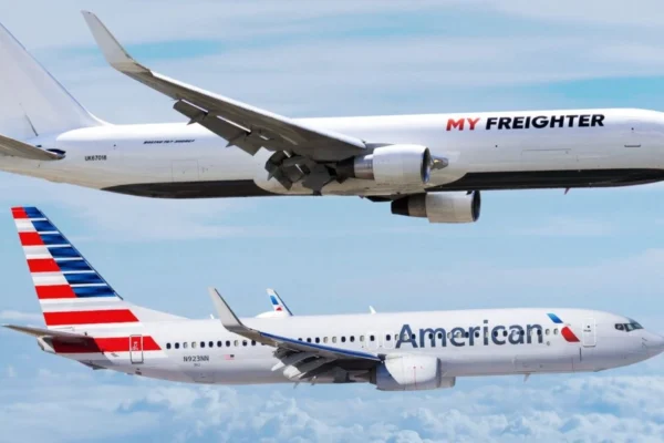 My Freighter Airlines and American Airlines have agreed to an interline partnership that will allow both carriers to access each other’s cargo networks via North America, Europe and Central Asia.