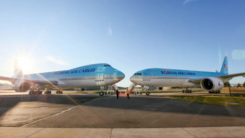 Korean Air Cargo freighters