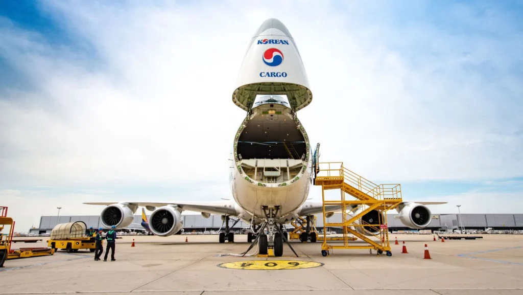 Korean Air Cargo aircraft
