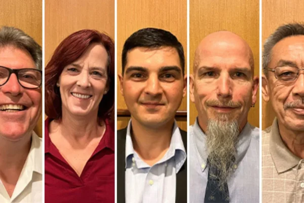 The 2024 honourees are Edmund (Ed) Bossart from Los Angeles (LAX) with 44 years of AMT service; Joni Haddorff from Las Vegas (LAS) with 24 years; Armen Hambartsounian from Los Angeles (LAX) with 25 years; Dennis Lyle from Tulsa, Oklahoma (TUL) with 35 years; and John Wong from Kingston, Jamaica (KIN), also with 35 years of dedicated AMT service.