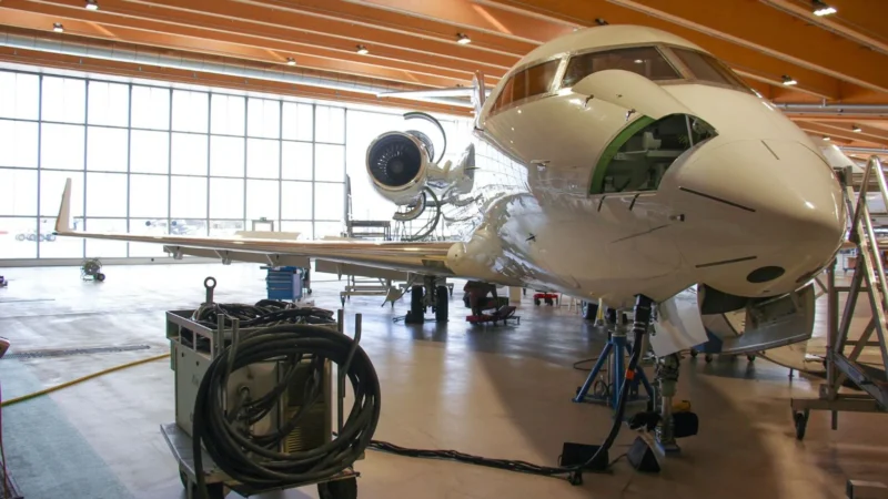 MRO provider AMAC Aerospace has completed maintenance inspections on a Bombardier Challenger 650.