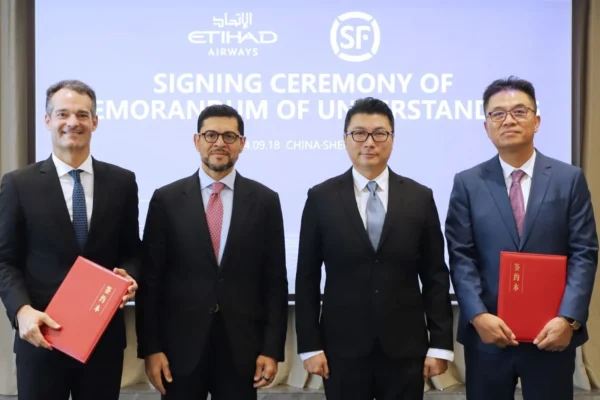 Etihad Cargo, the cargo and logistics arm of Etihad Airways, and SF Airlines, a subsidiary of SF Holding, have announced their shared commitment to a project that will establish a landmark joint venture, marking an unprecedented milestone in the 40-year history of diplomatic relations between the United Arab Emirates (UAE) and China.