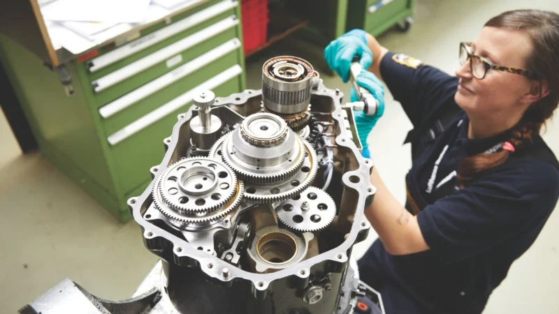 Lufthansa Technik’s component workshop