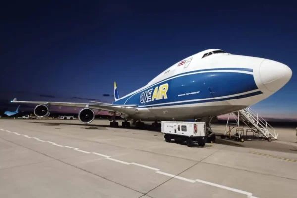 British cargo airline One Air has added a third Boeing 747 freighter to its fleet which is on a five-year lease from AeroTransCargo FZE.